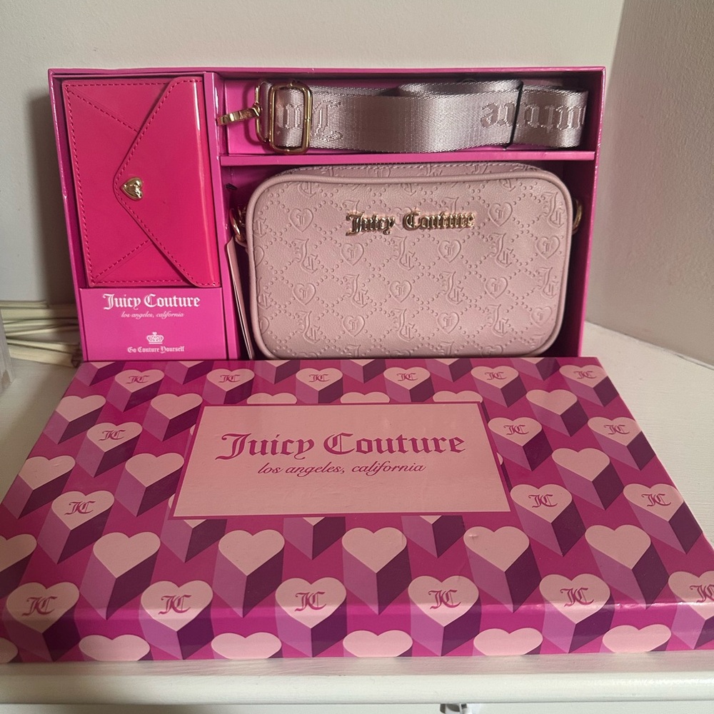Juicy Couture Pink Accessory Set